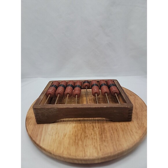 Vintage Russian Wooden Abacus 7x4.75 - Picture 5 of 5